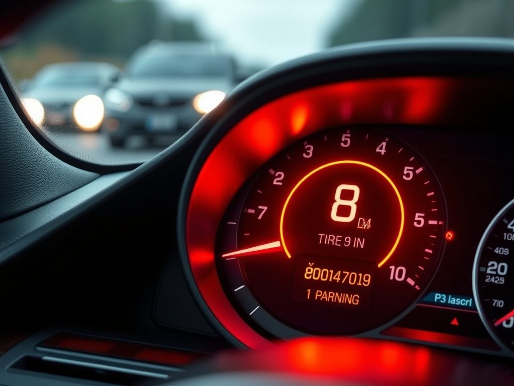 Kontrolka ciśnienia w oponach: znaczenie TPMS i co zrobić po zapaleniu